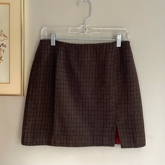 Wool Miniskirt - Picture 1 of 5